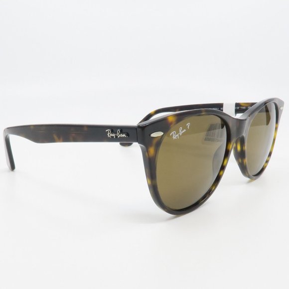 RB 2185 902/57 Ray-Ban Havana Wayfarer II Sunglasses with defect - Picture 3 of 5